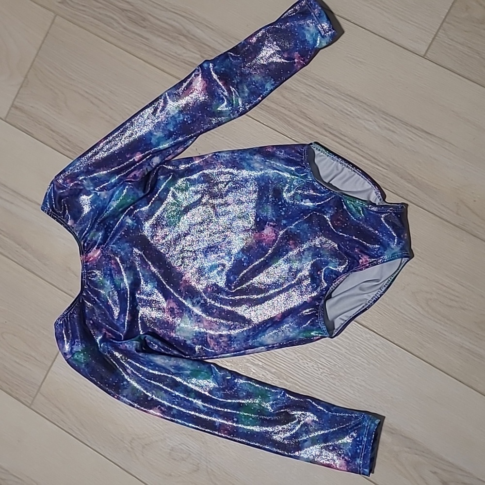 Girls Gymnastics Leotard, Long Sleeve